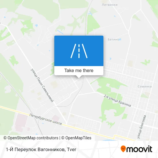 1-Й Переулок Вагонников map