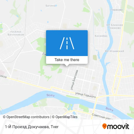 1-Й Проезд Докучаева map