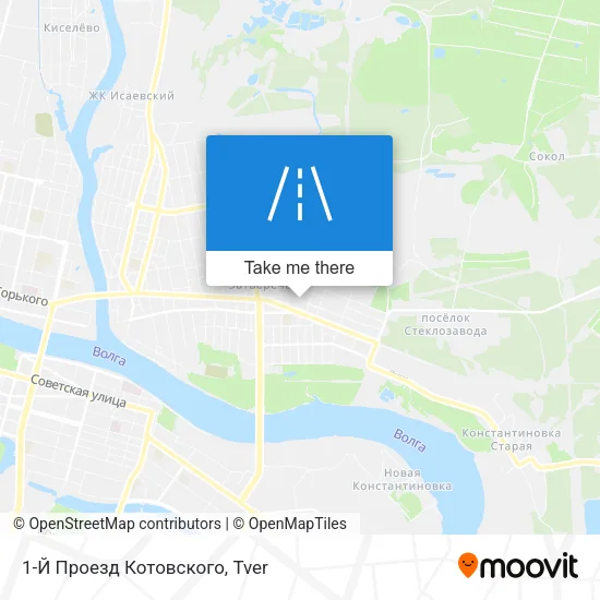 1-Й Проезд Котовского map