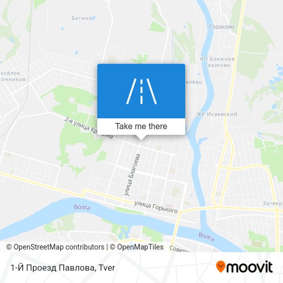 1-Й Проезд Павлова map