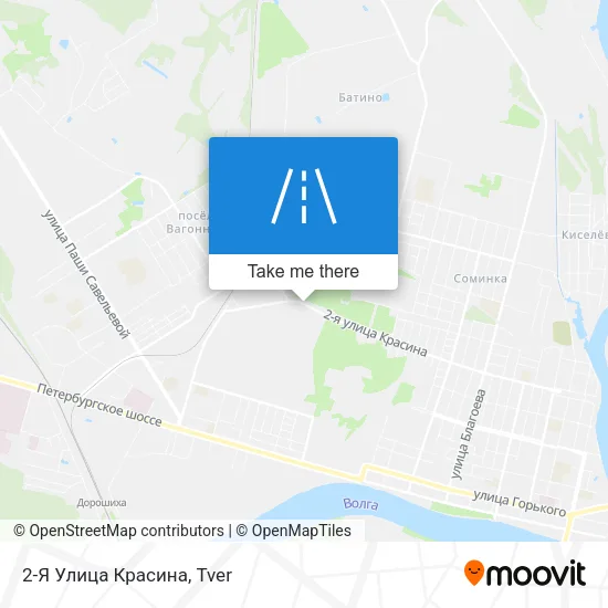 2-Я Улица Красина map