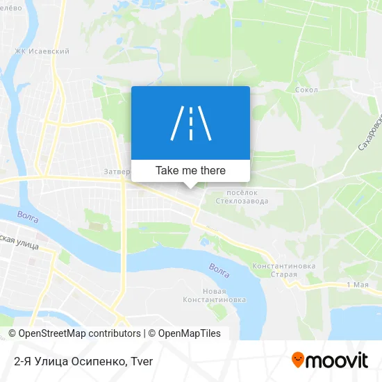 2-Я Улица Осипенко map