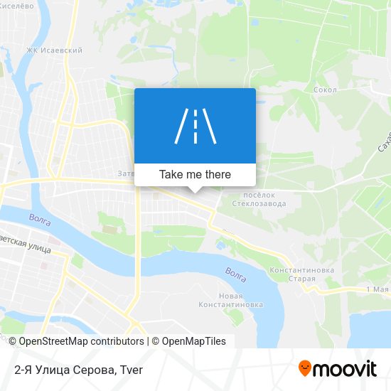 2-Я Улица Серова map