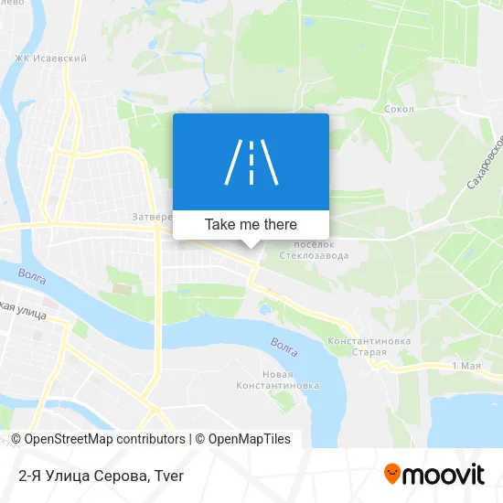 2-Я Улица Серова map