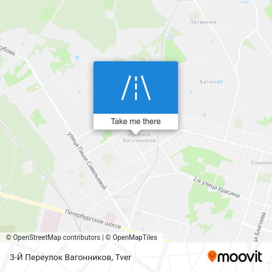 3-Й Переулок Вагонников map