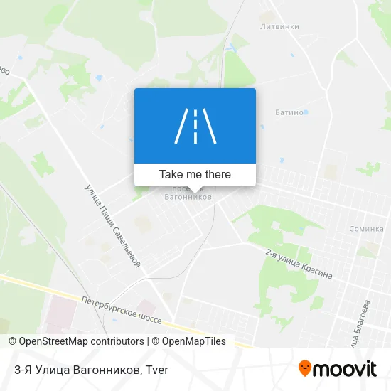 3-Я Улица Вагонников map