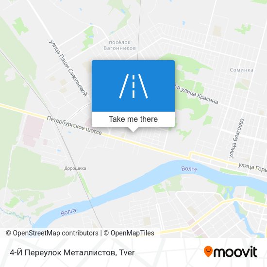 4-Й Переулок Металлистов map