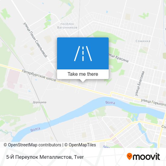 5-Й Переулок Металлистов map