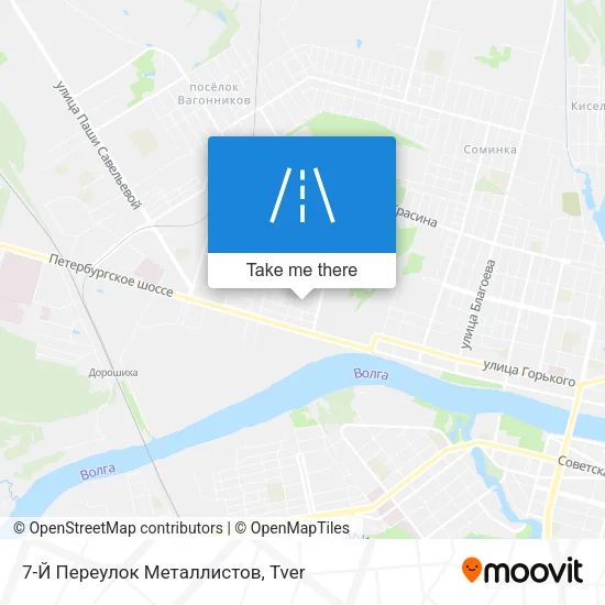 7-Й Переулок Металлистов map
