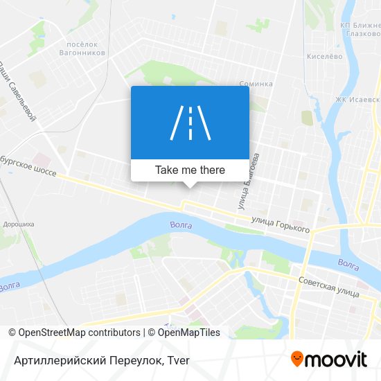 Артиллерийский Переулок map