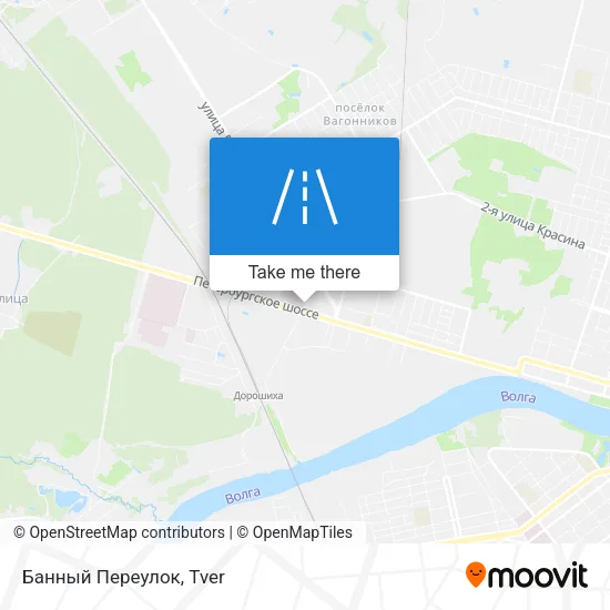 Банный Переулок map