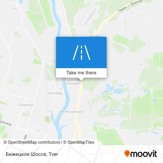 Бежецкое Шоссе map