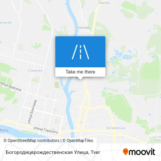 Богородицерождественская Улица map