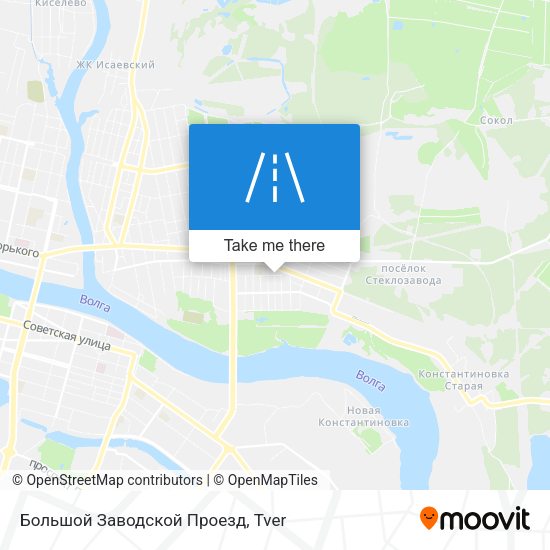 Большой Заводской Проезд map