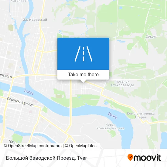 Большой Заводской Проезд map