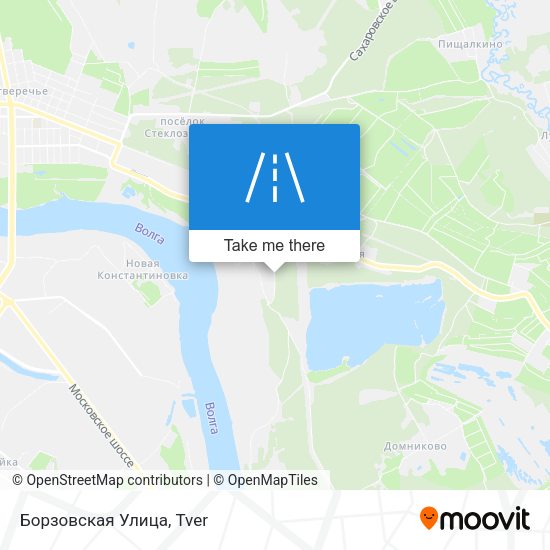 Борзовская Улица map