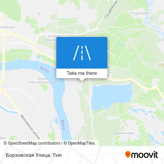 Борзовская Улица map