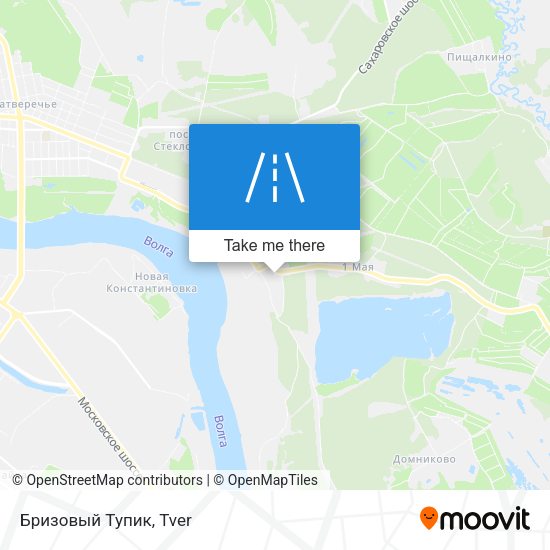 Бризовый Тупик map