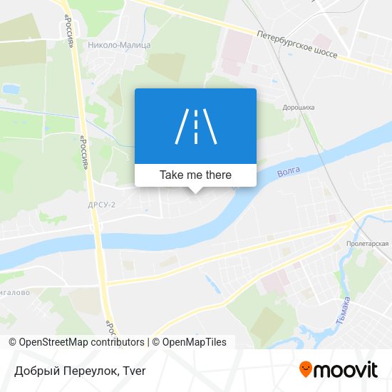 Добрый Переулок map