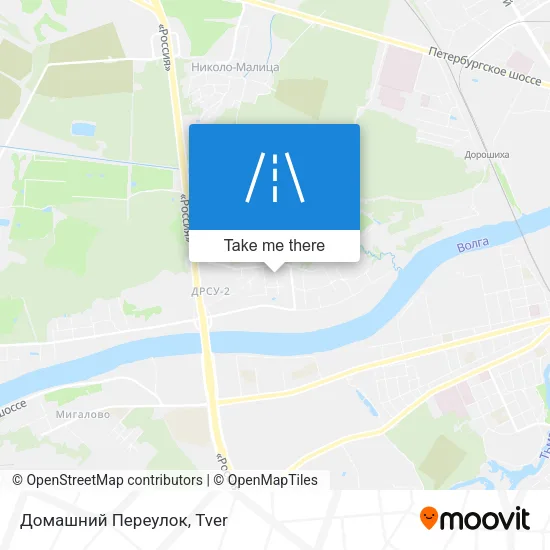 Домашний Переулок map