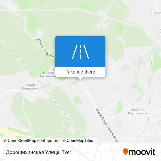 Дорошихинская Улица map