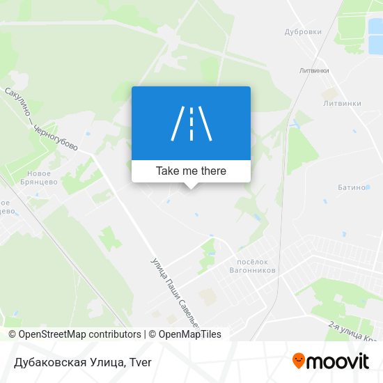 Дубаковская Улица map