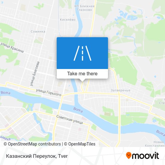 Казанский Переулок map