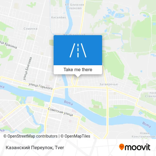 Казанский Переулок map