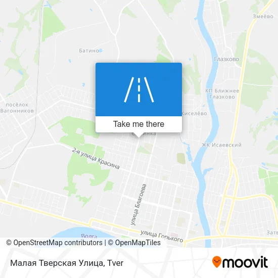 Малая Тверская Улица map