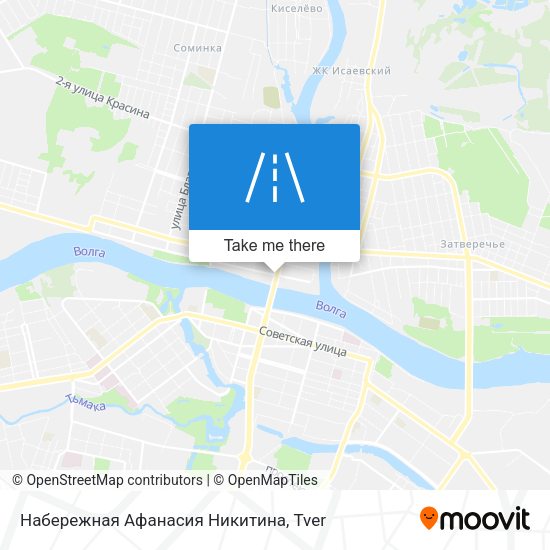 Набережная Афанасия Никитина map