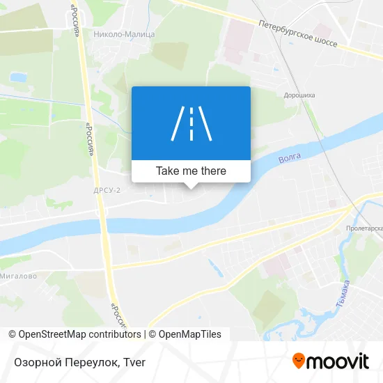 Озорной Переулок map