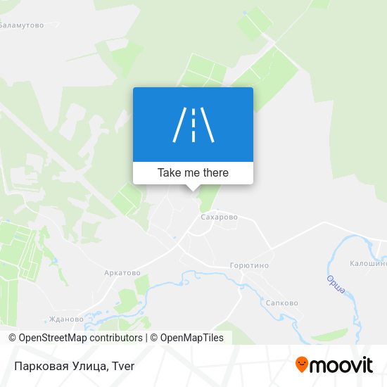 Парковая Улица map