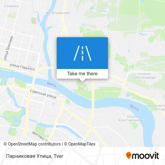 Парниковая Улица map