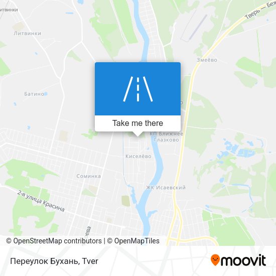 Переулок Бухань map
