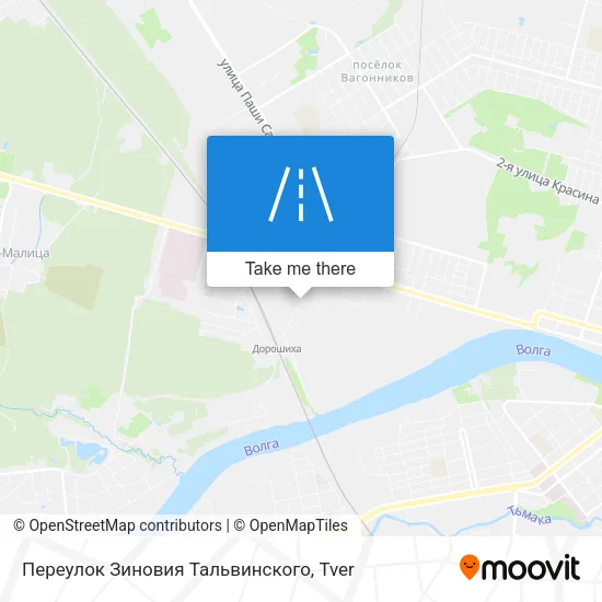 Переулок Зиновия Тальвинского map
