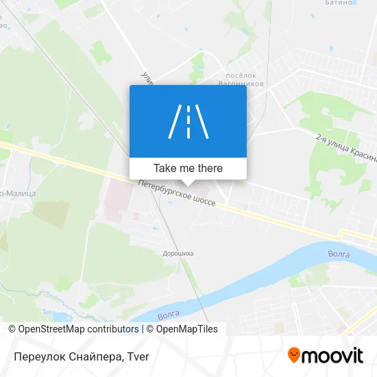 Переулок Снайпера map