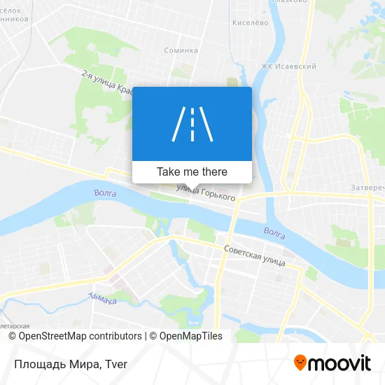 Площадь Мира map