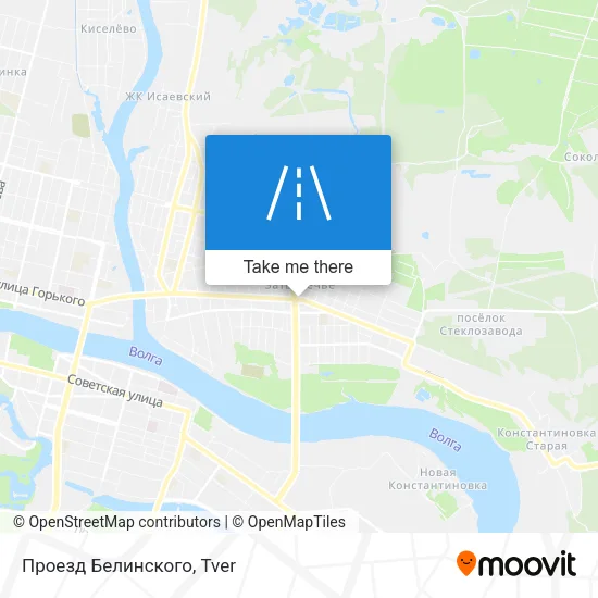 Проезд Белинского map