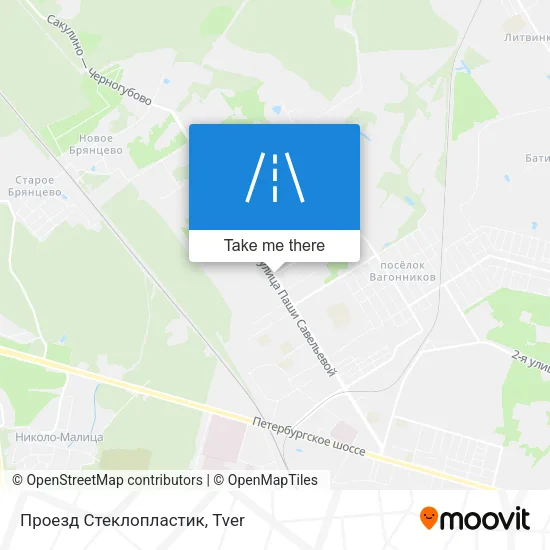 Проезд Стеклопластик map