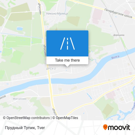 Прудный Тупик map