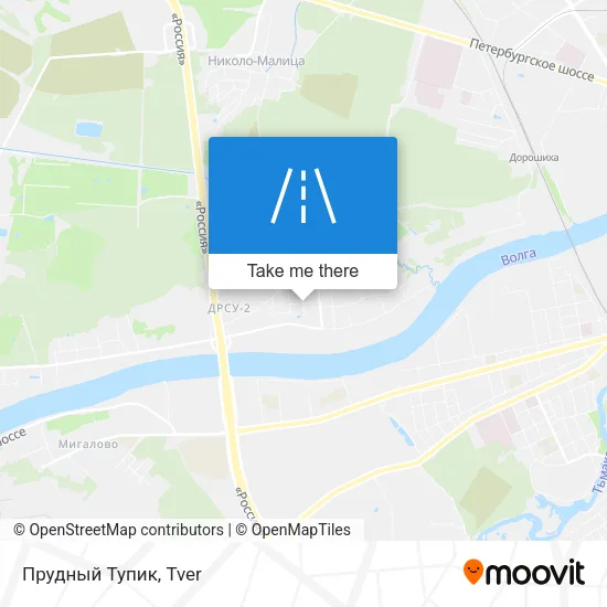 Прудный Тупик map
