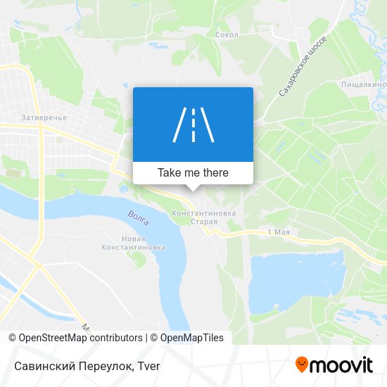 Савинский Переулок map
