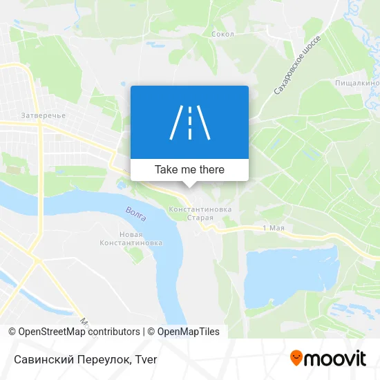 Савинский Переулок map