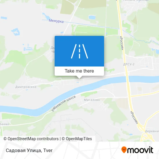 Садовая Улица map