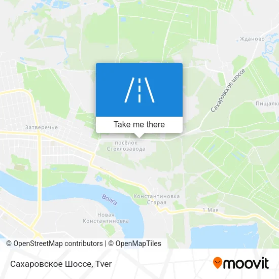 Сахаровское Шоссе map