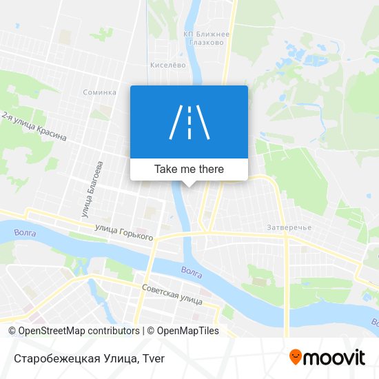 Старобежецкая Улица map