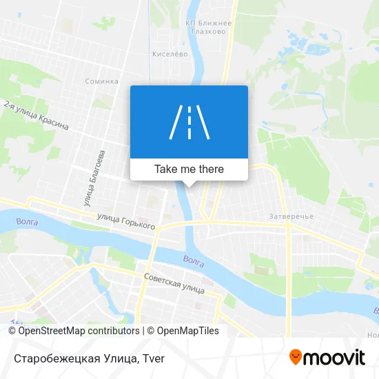 Старобежецкая Улица map