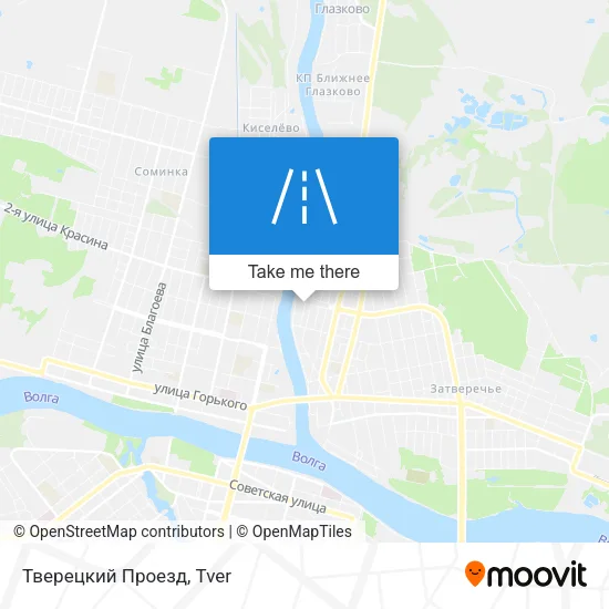 Тверецкий Проезд map