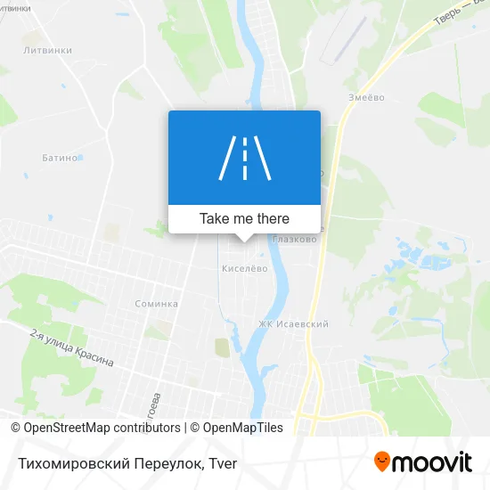 Тихомировский Переулок map