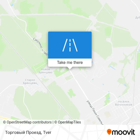 Торговый Проезд map